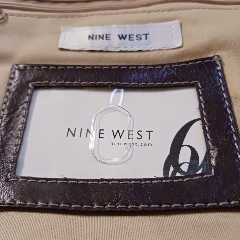 Nine West Large Shoulder Bag Tote - Picture 13 of 15